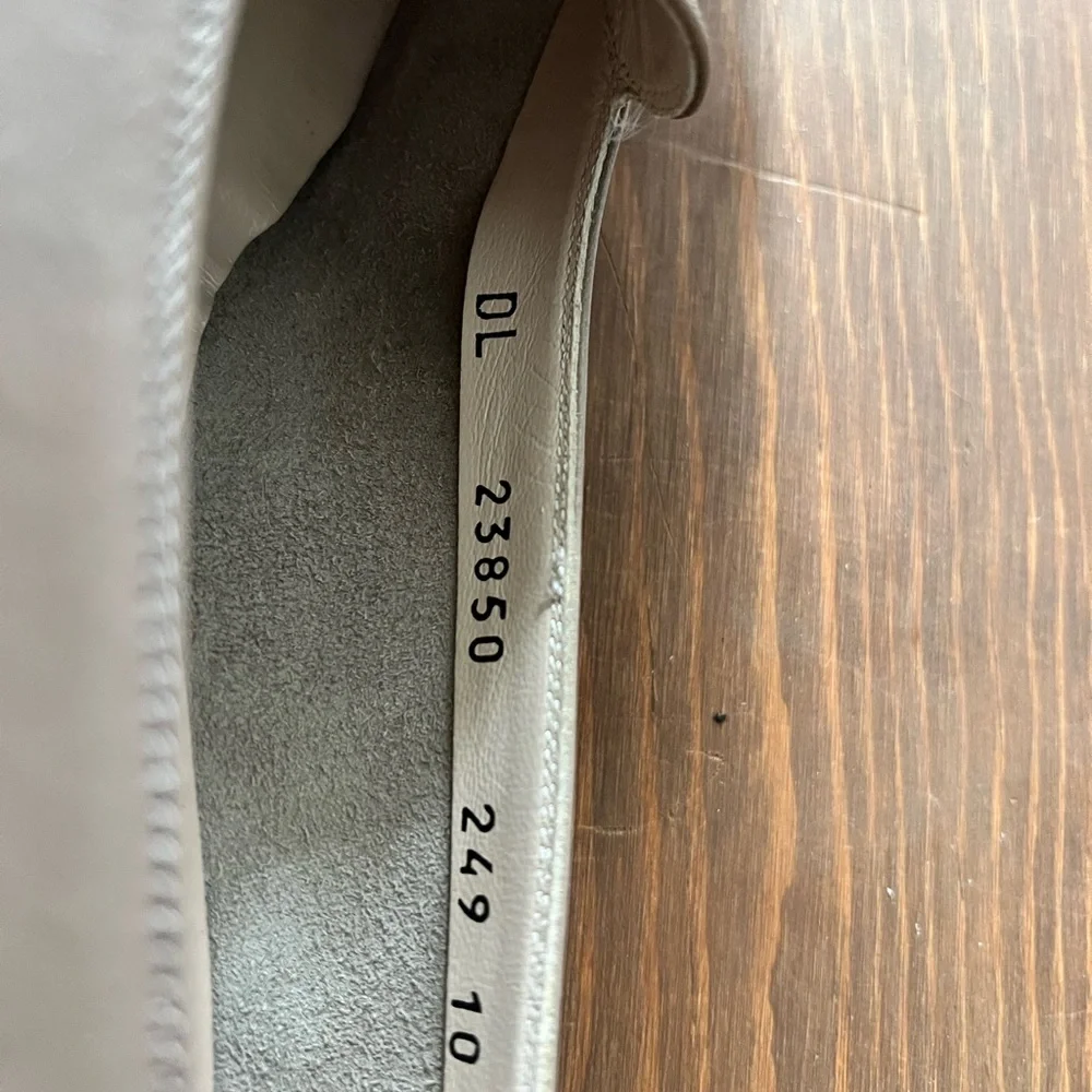 Salvatore Ferragamo Taupe Leather Loafers - Picture 5 of 5